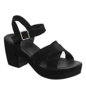 Brand new.  Antelope Elin suede sandal.  Size 36 women's.